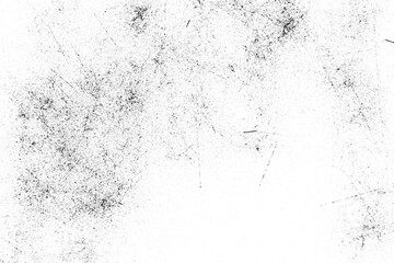 Grunge Black And White Urban. Dark Messy Dust Overlay Distress Background. Easy To Create Abstract Dotted, Scratched, Vintage Effect With Noise And Grain 