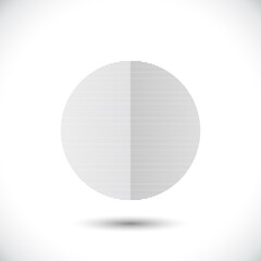 Concentric circle elements. Element for graphic web design, Template for print, textile, wrapping, decoration - vector illustration