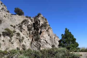 rocks in the mountains