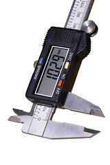 Caliper for accurate part measurements. Accessories necessary in the quality control department.