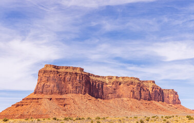 Landscapes around Monument Valley 