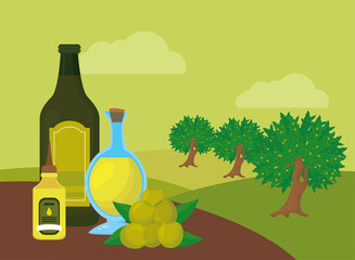 olive oil scene