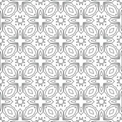  vector pattern with triangular elements. Geometric ornament for wallpapers and backgrounds. Black and white pattern. 