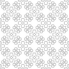  vector pattern with triangular elements. Geometric ornament for wallpapers and backgrounds. Black and white pattern. 