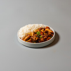 매콤하고 달콤하고 맛있는 낙지, 곱창, 새우 전골