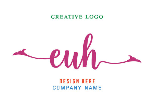 EUH lettering logo is simple, easy to understand and authoritative