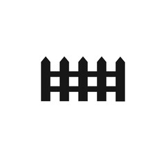 Fence Icon. Vector illustration for graphic design, Web, UI, app.