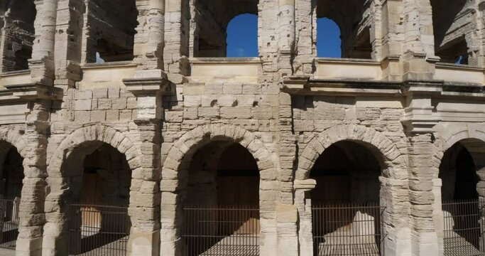 Roman arena, Arles, Bouches du Rhone department, France