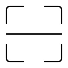 Outline scanner icon