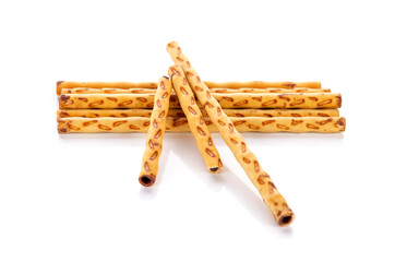 Biscuit Stick on white background