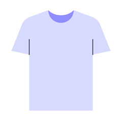Flat T-shirt Icon