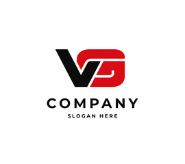 Letter VG Vector Logo Icon Symbol. Creative Monogram Logo Design for Company