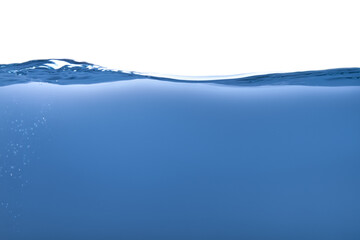 水テクスチャ背景(青色) 水中の背景