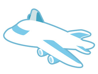 飛行機アイコン/イラスト素材