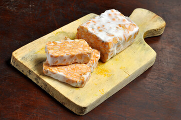 Tempeh - The traditional Indonesian food made from soybeans that have been fermented