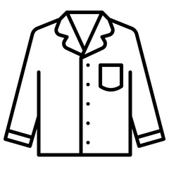 Outline Pajamas Icon
