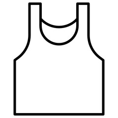 Outline Tank top Icon