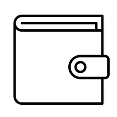 Outline Wallet Icon