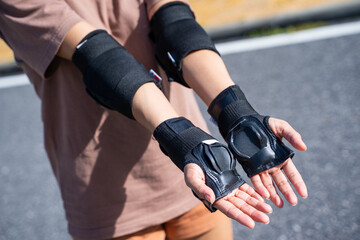 wrist guard elbow pads for safety
