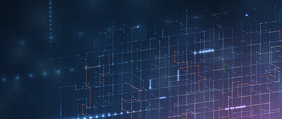 abstract technology background Business & development