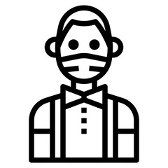 Avatar outline icon