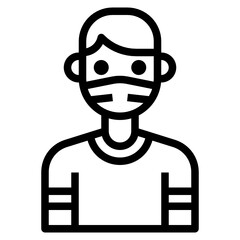 Avatar outline icon