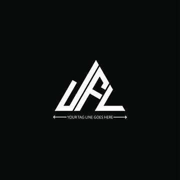 J F L letter logo creative design. J F L unique design