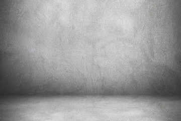 cement and concrete wall and floor with shadow for design