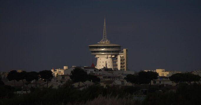The Phare de la Mediterranee, Palavas Les Flots, Herault deparment, Occitania, France
