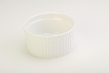 White proclean bowl for serving