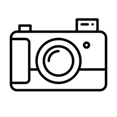 Outline camera icon