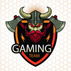Gaming Team Logo vector illustration