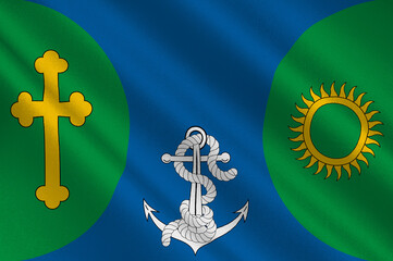 Flag of City Kilrush of Ireland