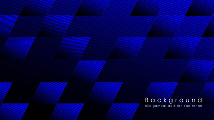 Abstract blue background with rectangles and lines. modern futuristic illustration technology.