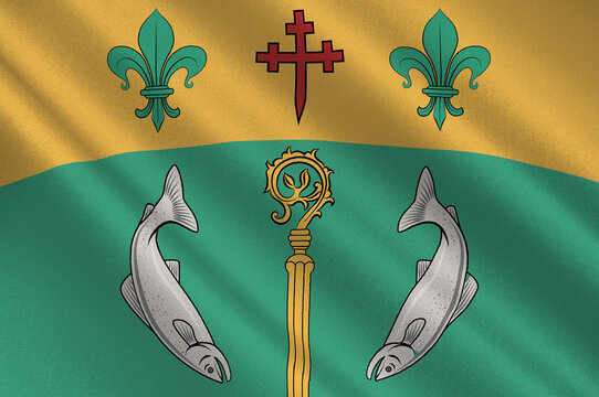 Flag of City Letterkenny of Ireland