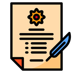 contract color line style icon