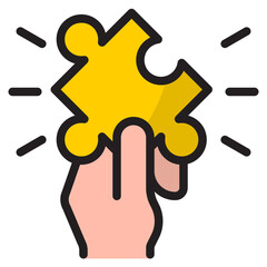 solution color line style icon