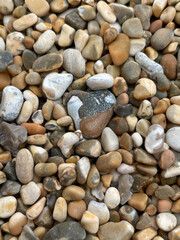 Pebbles on the beach