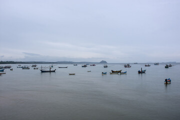 Fototapeta na wymiar Fisherman harbors