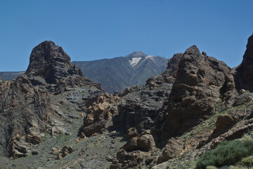 Paisaje rocoso, el Teide