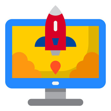 stratup flat style icon