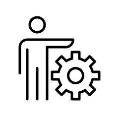 Outline management icon