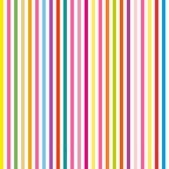 Obraz premium Seamless multicolored pattern with stripes. Abstract geometric wallpaper of the surface. Striped pattern with stylish and bright colors. Printing on t-shirts, flyers, posters and other