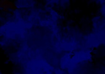 幻想的な青の暗い深海のテクスチャ背景
