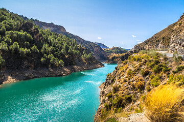 Fototapeta premium Pantano de Quéntar, Granada