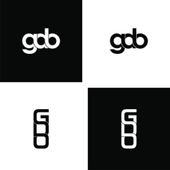 gdo letter original monogram logo design