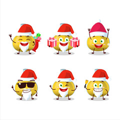 Santa Claus emoticons with tej cartoon character
