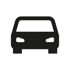 Obraz premium Car icon vector illustration isolated on white background