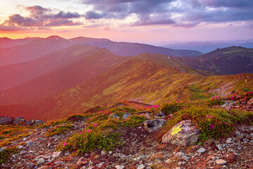 Fototapeta premium Amazing mountain landscape