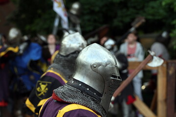 medieval knight in armour